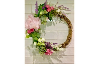 Plant Nite: Boho Spring Wreath